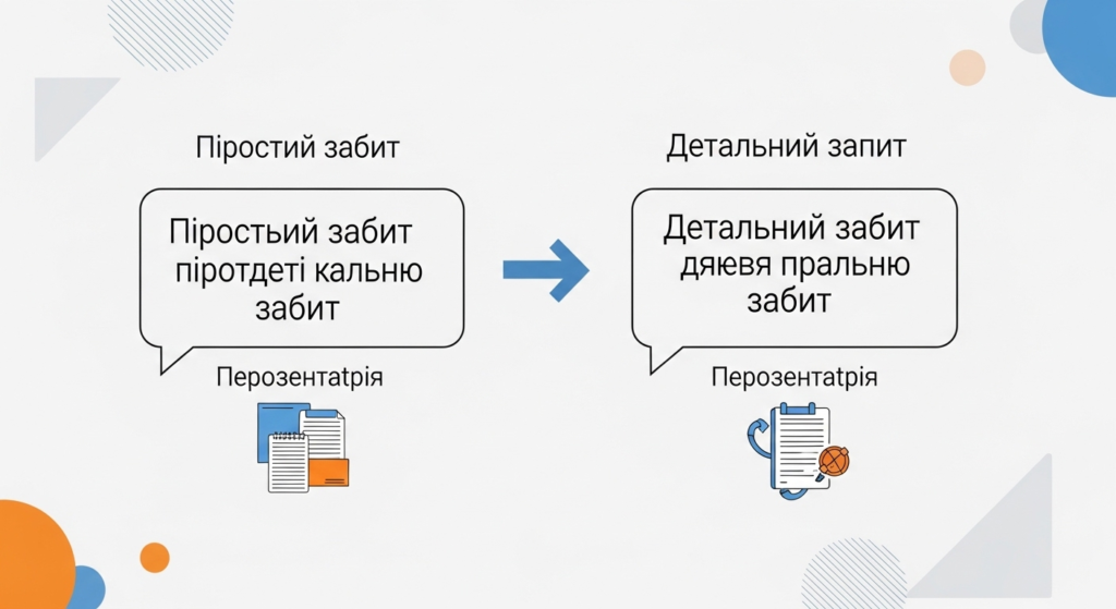 приклад покращення запиту до ChatGPT