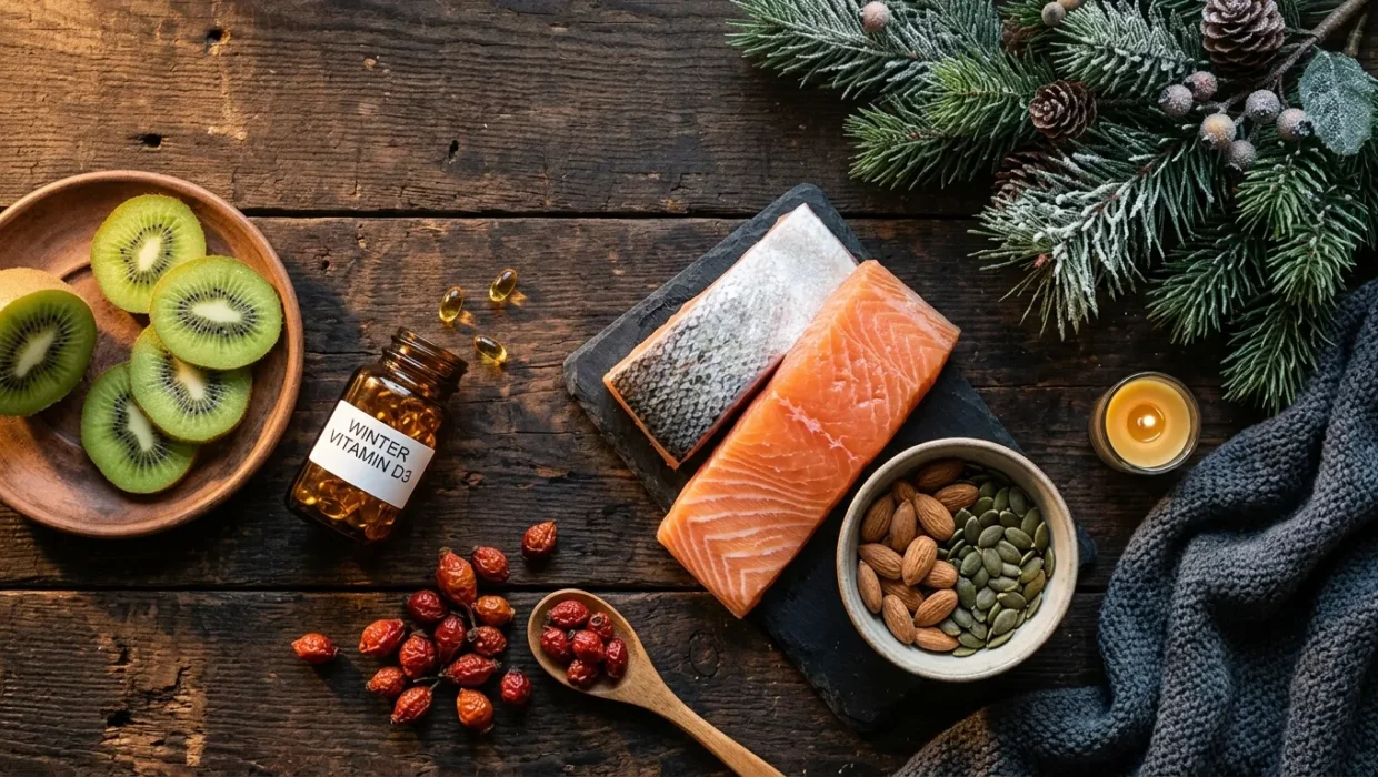 Яких вітамінів не вистачає взимку: симптоми дефіциту та що робити