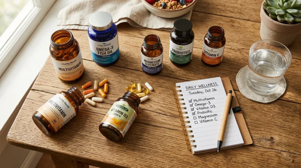 Вітамінні комплекси та добавки для прийому взимку