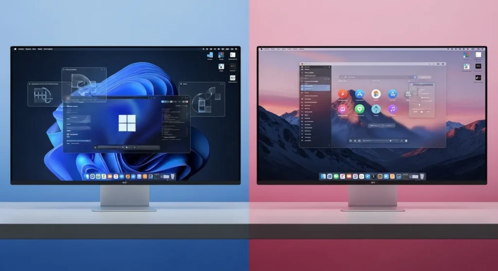 Основні відмінності між Windows і macOS