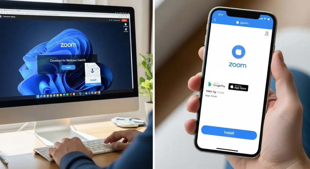 Як встановити Zoom на комп'ютер або телефон