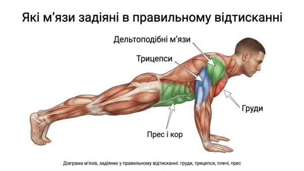 Як правильно відтискатися від підлоги: техніка виконання для початківців та просунутих