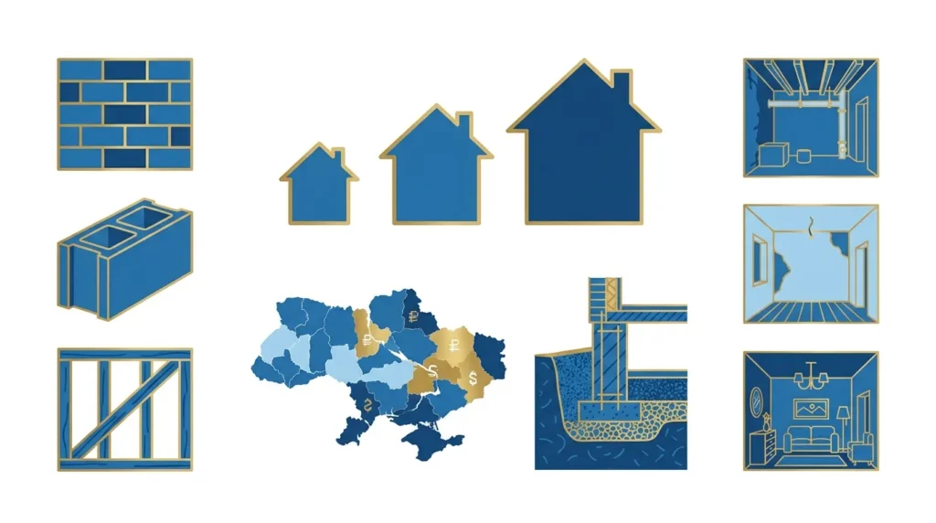 від чого залежить вартість будівництва будинку в україні 2026