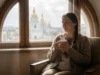 жінка сидить біля вікна з чашкою чаю — як подолати депресію без ліків