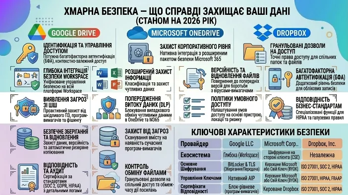 Безпека в хмарі — що реально захищає ваші дані