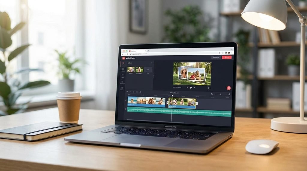 Створення слайд-шоу з фото та музики онлайн на комп'ютері